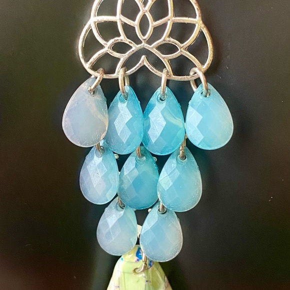 Dragon Veins Stones - custom jewelry design. An amazing unique statement piece - Picture 5 of 7